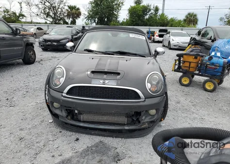 2015 Mini Cooper Roadster S из США, поврежденный, VIN WMWSY3C53FT595697